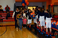 1-17-14 - LBHS Girls Basketball Senior Night